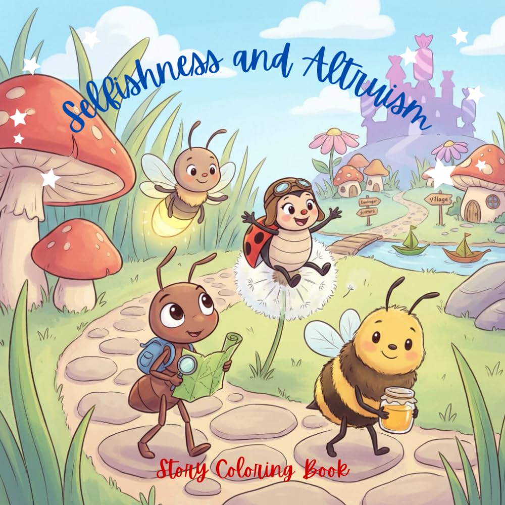 Selfishness and Altruism (Storytime Colouring book)