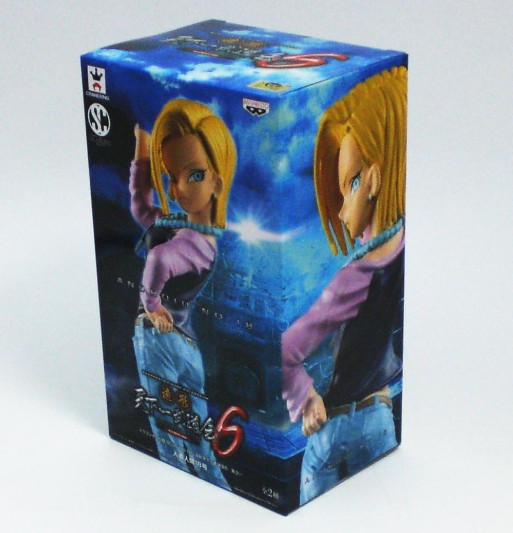 Banpresto Dragon Ball Super 6.7-Inch Android 18 Figure, SCultures Big Budoukai 6, Volume 1