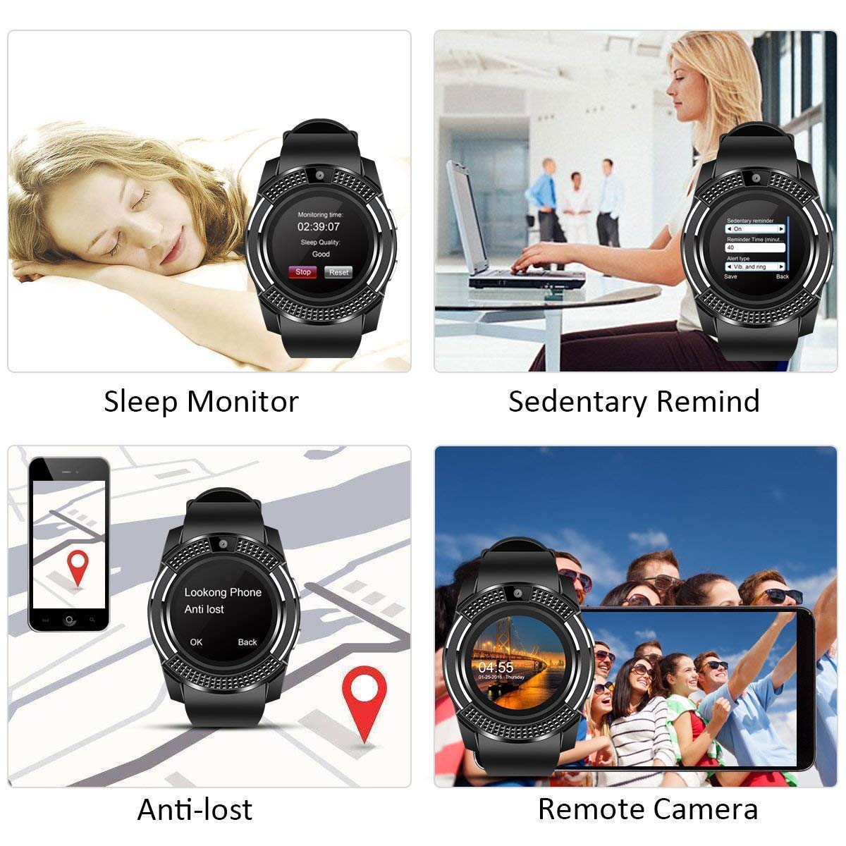 v8 smart watch 4g