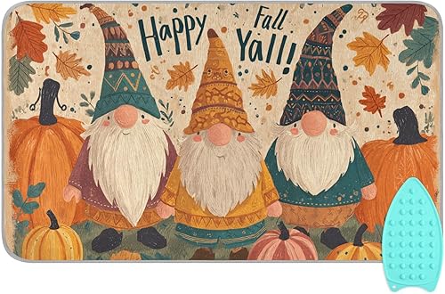 Miniatura 7 de Tatenale Alfombrilla de planchado para mesa portátil, manta para lavadora, secadora, encimera, viajes, damasco