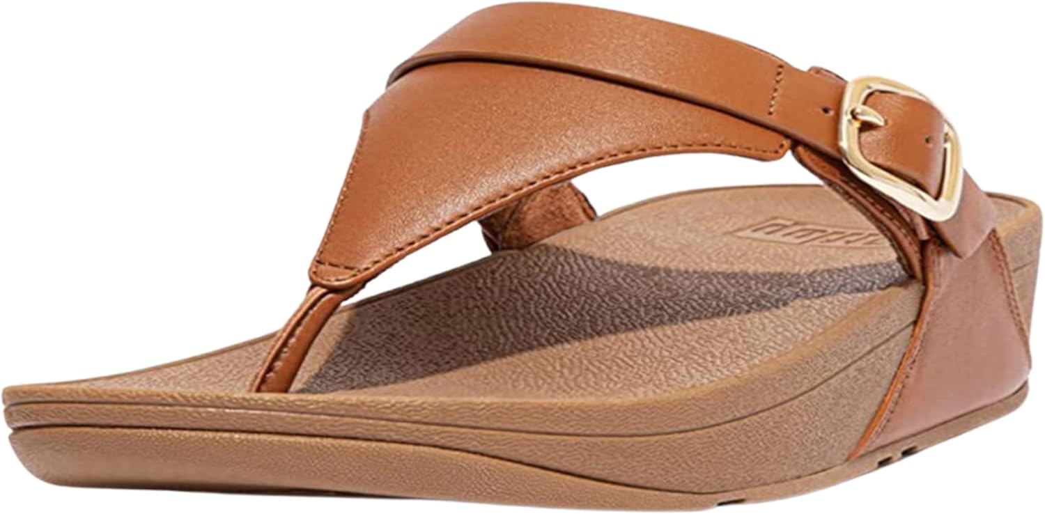 FitFlop Lulu Leather Toe Post Sandals