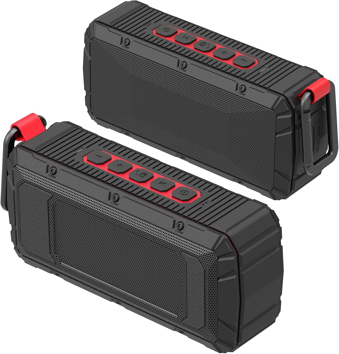 Black Friday - 50% OFF 2Pcs Pro Portable Magnetic Bluetooth Golf Speaker Wireless Waterproof IPX6/Shockproof - 3rd Generation Magnetic Golf Speakers for Golf Cart 20-Hour Playtime (2Pcs with TWS & SD Card Function)
