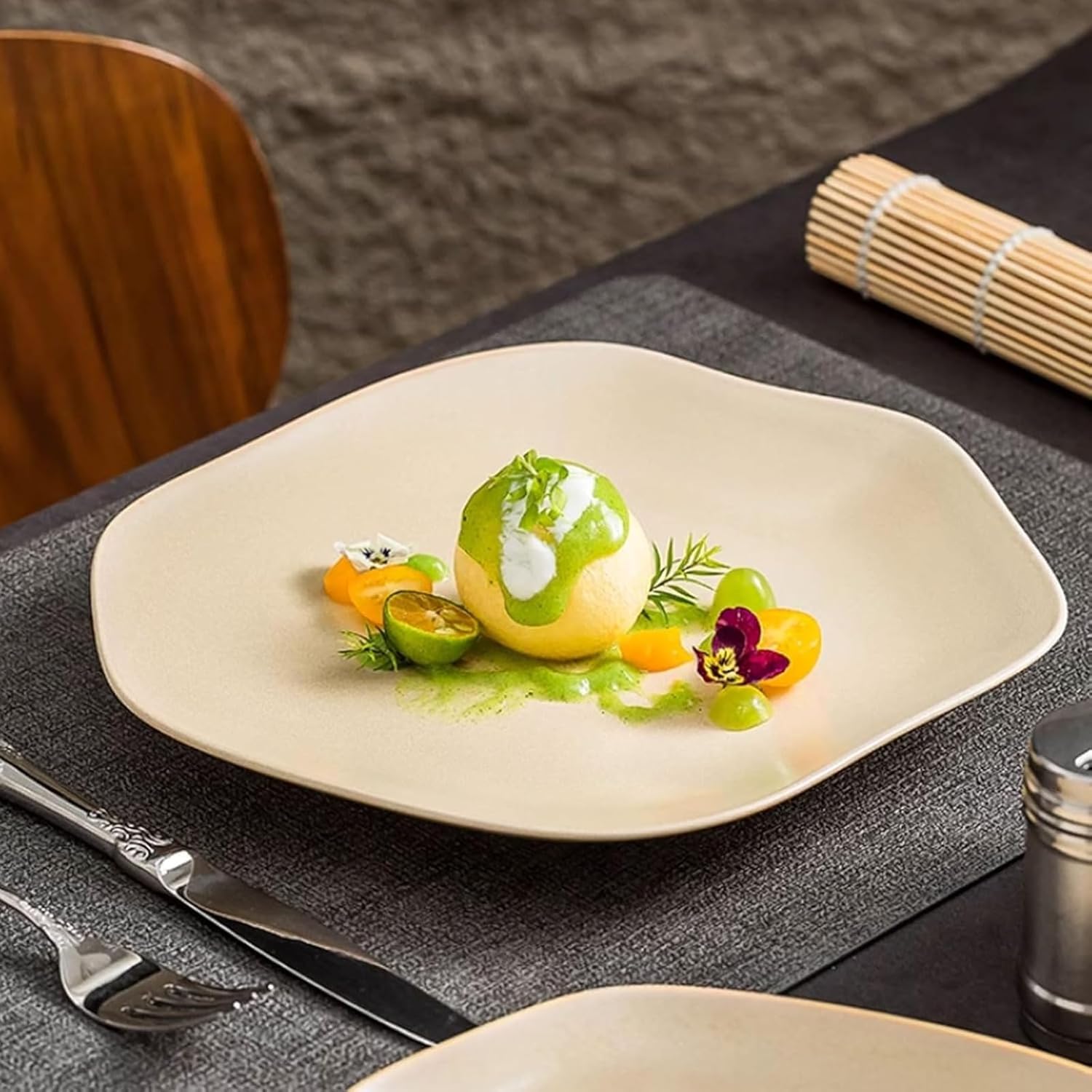 コウホ窯　ひし形プレート2枚セット コウホ窯 ひし形プレート 2枚セット