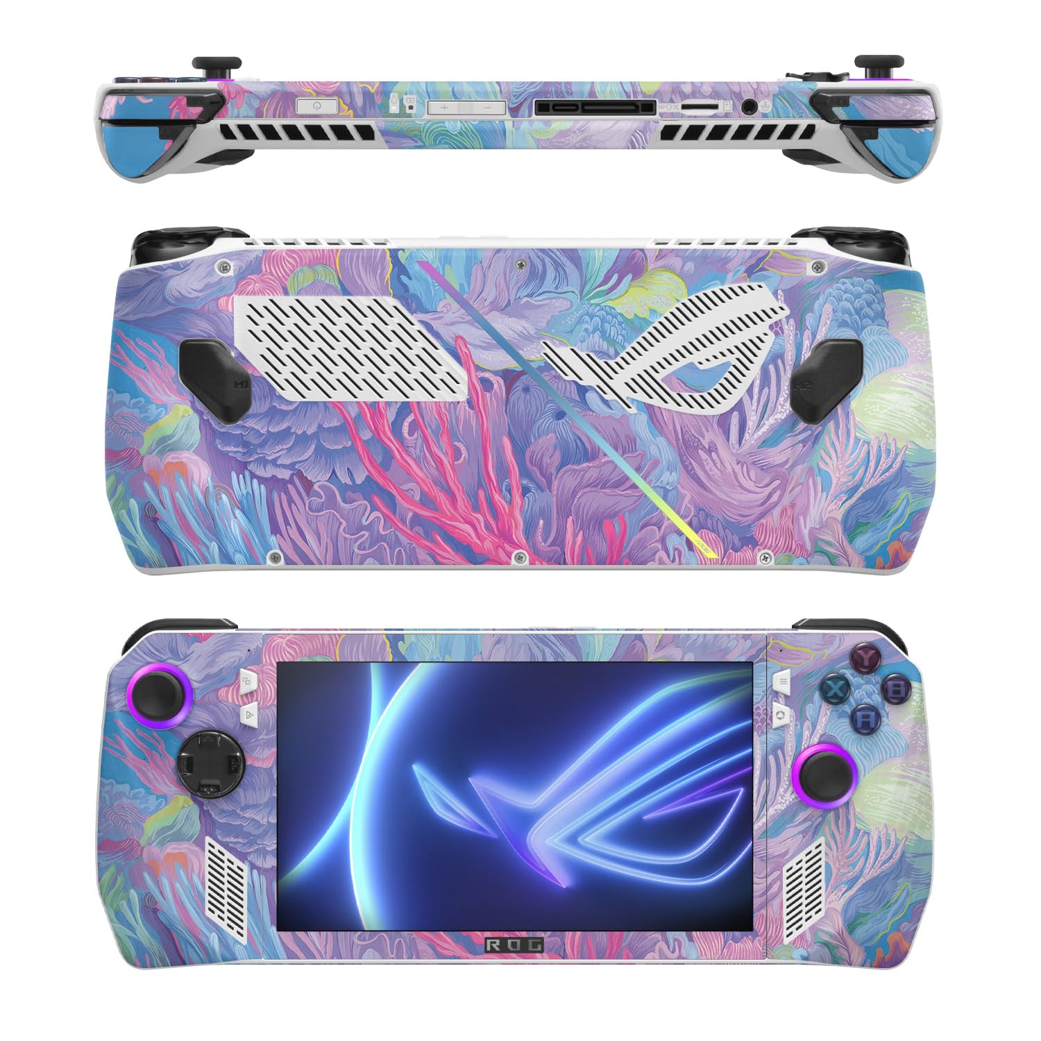 MightySkins Skin Compatible with Asus ROG Ally - Dreamy Reef | Protective, Durable, and Unique Vinyl Decal wrap Cover | Easy to Apply, Remove, and Change Styles