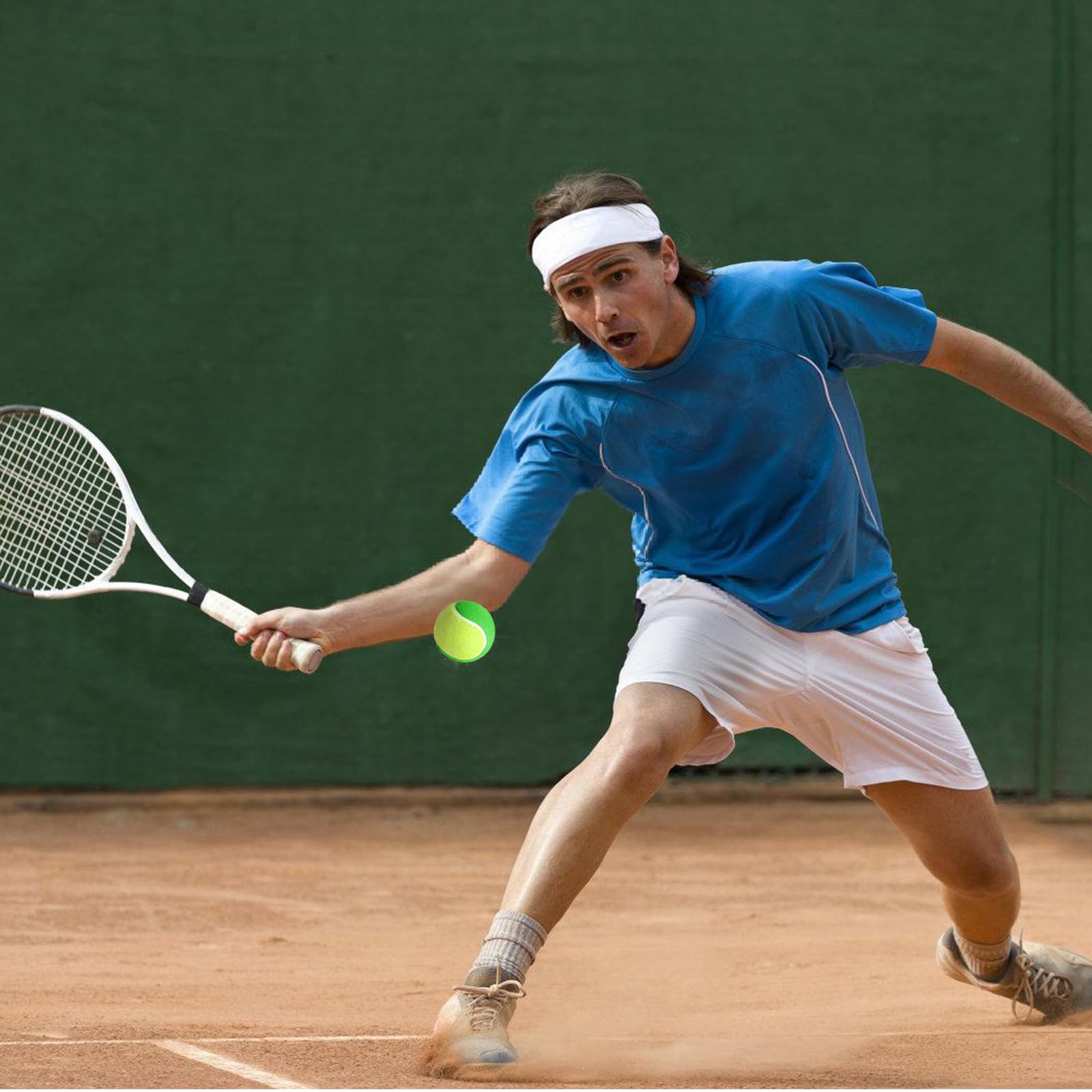 Stage1 Lot De 12 Balles De Tennis Entraînement 25% Pression Réduite - Balles Débutants Enfants Et Adultes