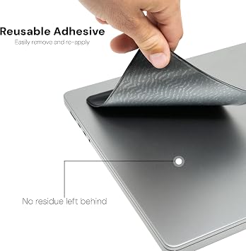 DriveMate - External Hard Drive Case - SSD Holder for Laptop - Portable Hard Drive Holder - Fits Most Drives, Cords, Sunglasses, Smartphones - Reusable Adhesive Pocket Pouch - Black