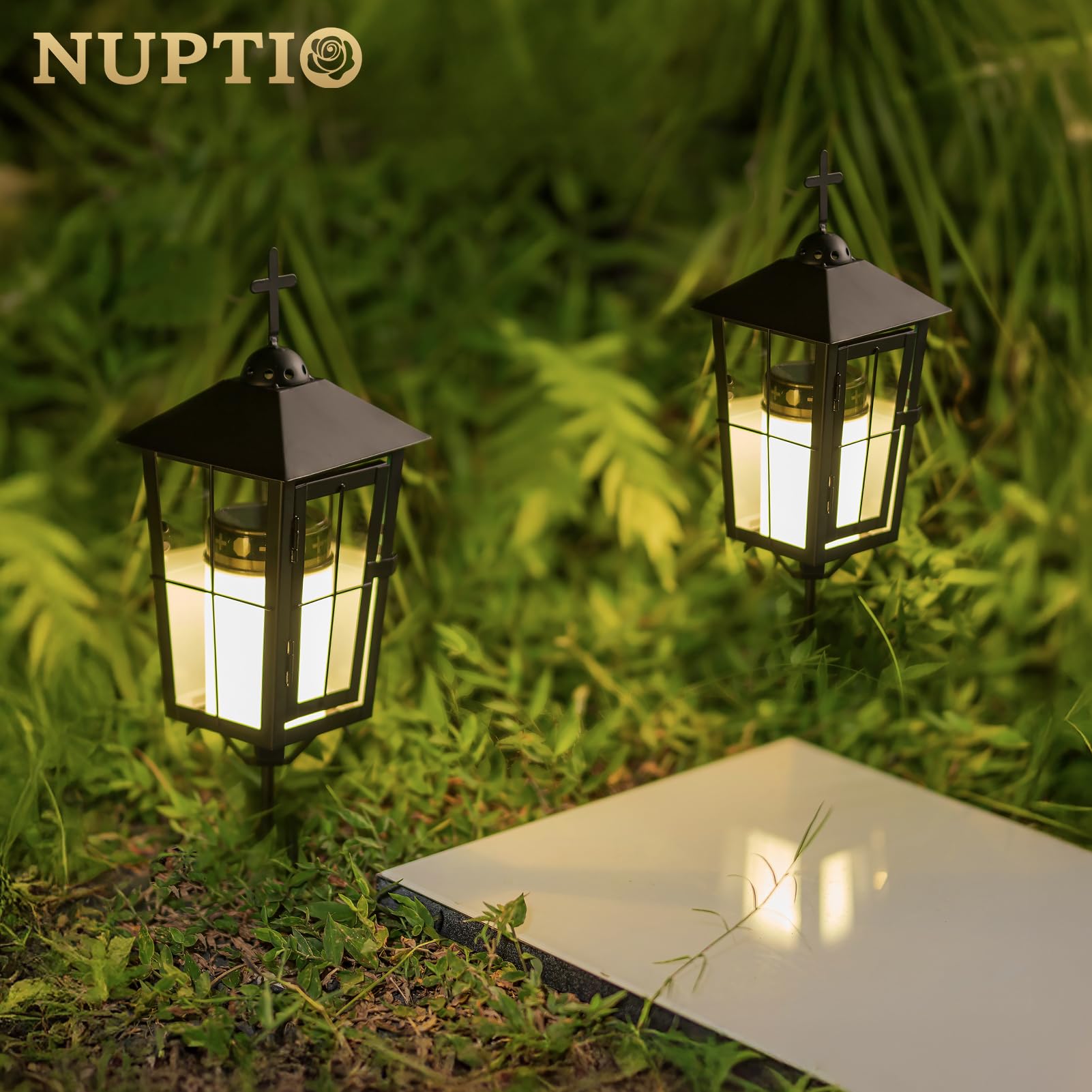 NUPTIO Lanterna da Tomba Cimitero Resistente