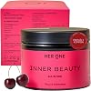 HER ONE INNER BEAUTY Nährstoffkomplex-Drink Multivitamin Pulver & Darmbakterien Multivitamine & Mineralstoffe für Frauen Multivitaminpräparate & Mineralien Beauty Drink Kirsche