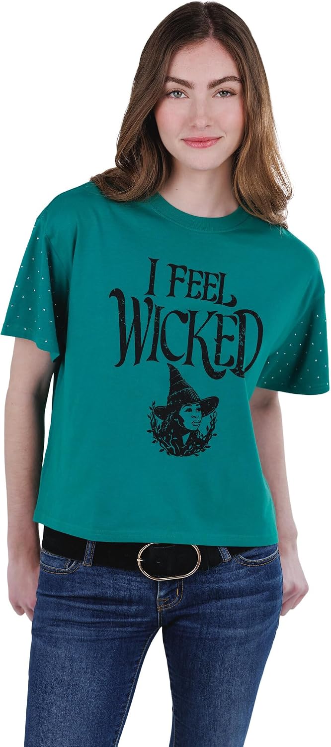 Wicked Matching Family Cropped Drop Shoulder T-Shirt