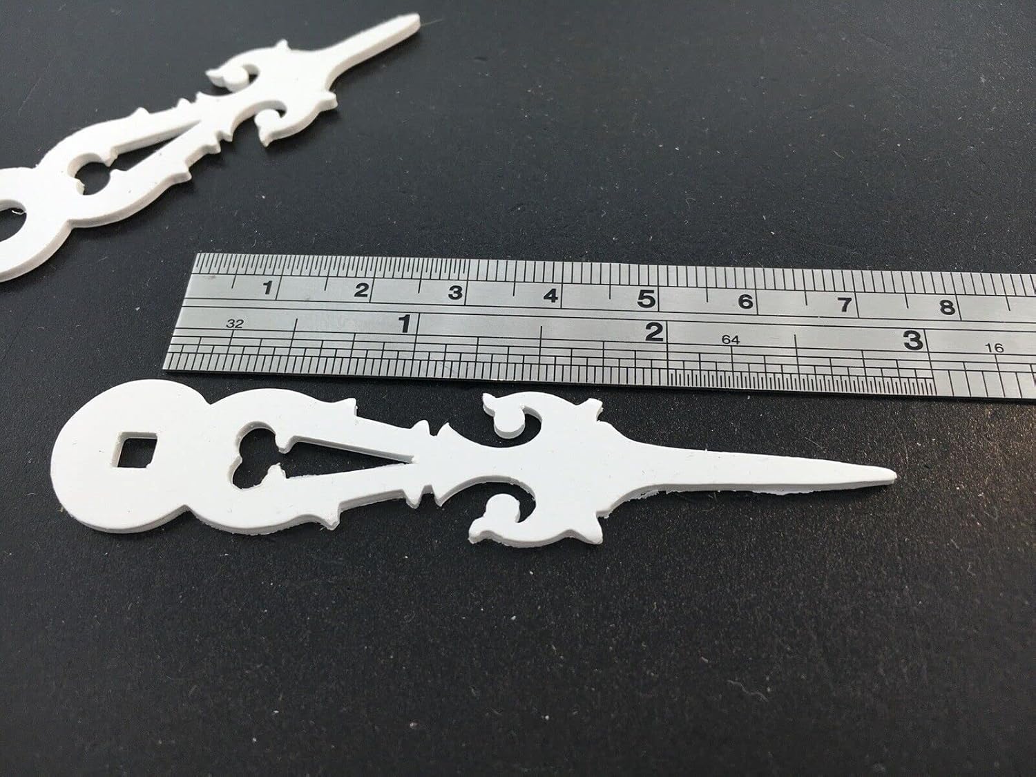 Generic Tools and Replacement for Clock. Cuckoo Clock Hand Set White for 14 CM or 6"" Dial