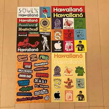 HAWAIIAN6 ポスター Amazon.co.jp: Hawaiian6 ステッカー4枚組 : 文房具・オフィス用品