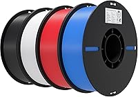 Vista 29 de Creality Filamento para Impresora 3D, Filamento PLA 1.75mm Paquete 2Kg para Impresión 3D, Filamento PLA Ender Sin Enredos, Fuerte Adhesión