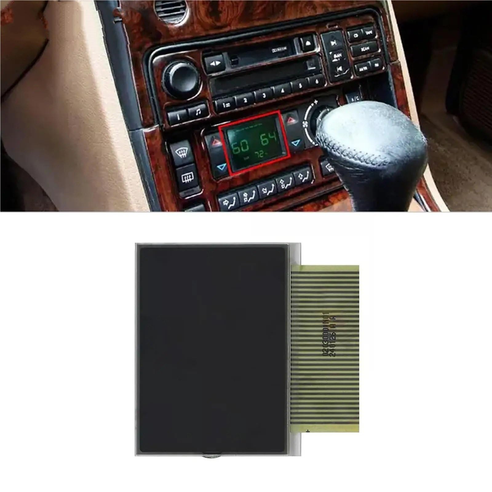 Cyfrowytachometrsamochodowy JFC102550 AWR5051 69172011 Wyświetlacz LCD Pasuje Do Range Rover HSE P38 A/C Ogrzewanie Klimatyzator Jednostka Sterująca Temperaturą 1995-02