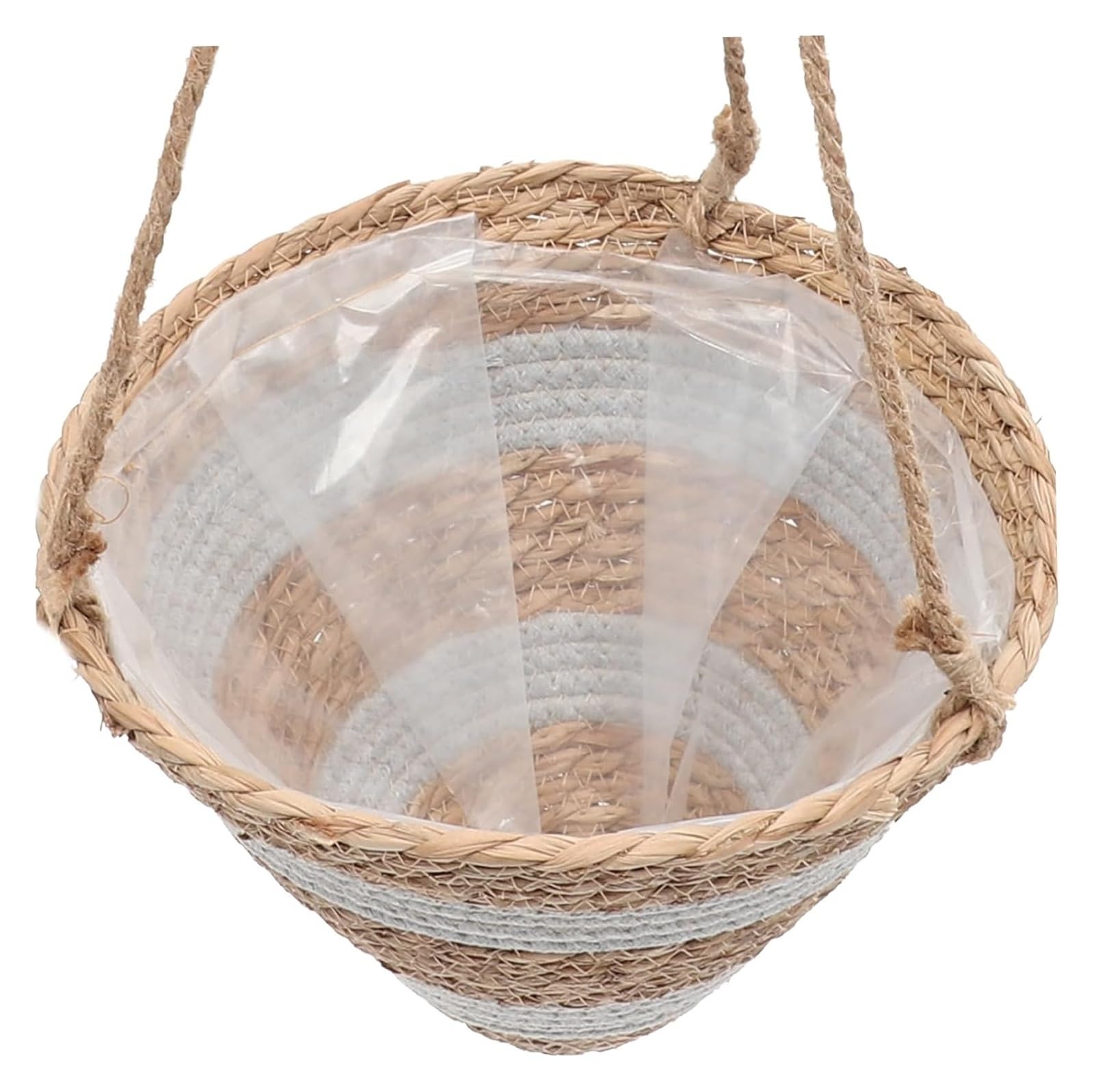 Caja de Almacenamiento de cestas, macetas Colgantes de Pared para Plantas de Interior, macetas Colgantes para Plantas de Interior