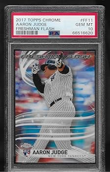 ゲームセンター・ゲームカード 2017 Topps Chrome Aaron Judge RC PSA 2017 Topps Chrome - Aaron Judge #169 X-Fractor (RC) for sale