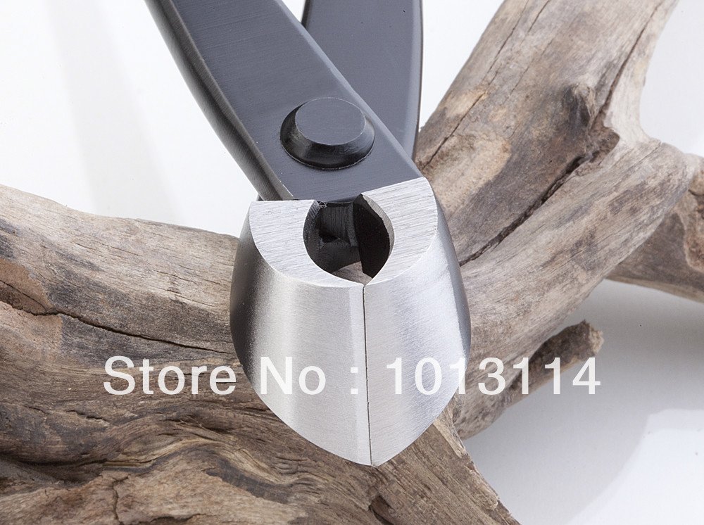 Ramo Cutter Mu Tian Bonsai Tools Fresa concava con bordo dritto, 205 mm (8") in acciaio al carbonio
