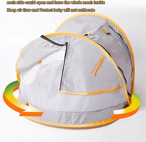 Miniatura 7 de Tienda de campaña de playa para bebés, tienda de campaña desplegable para playa para bebés, tienda de campaña para bebés con protección solar UPF