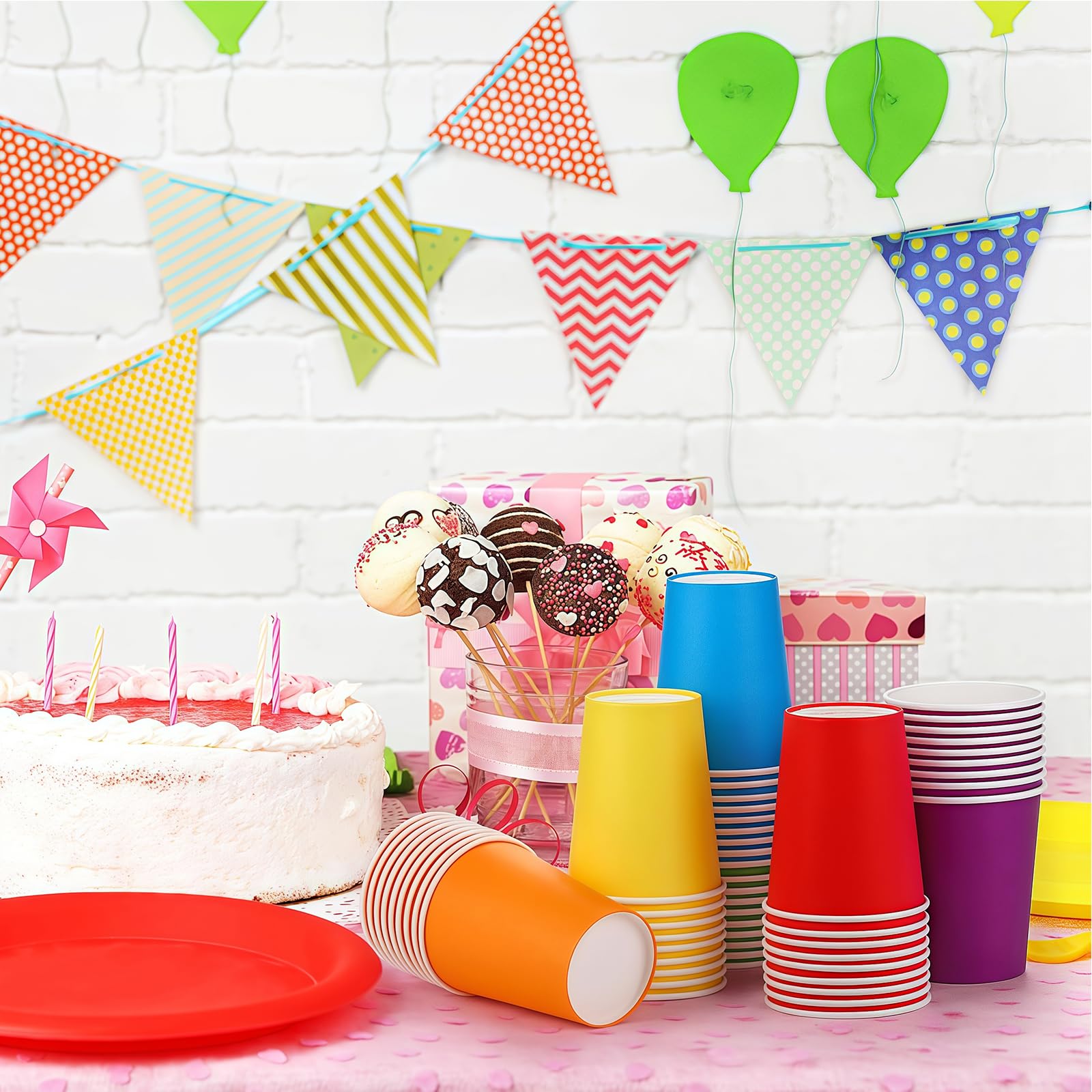 Gold Foil Polka Dot Paper Cups Sambellina | The Party Cupboard