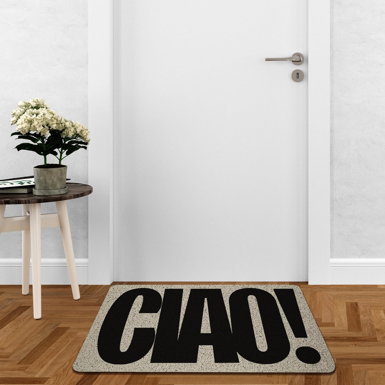 Funny Bold Ciao Hello Goodbye Italian Door Mat Doormat,17"X30" Ciao Decorative Home Indoor Outdoor Patio Entry Entrance Front Door Mat,Funny Welcome Mat Decor,（Nylon）