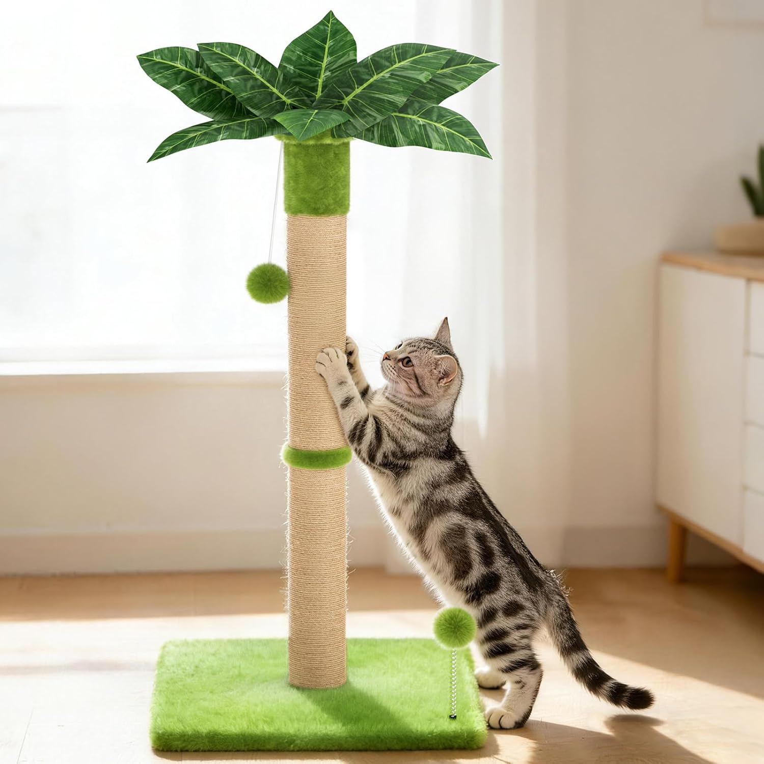 XiaZ Cat Scratching Post 34'' Tall