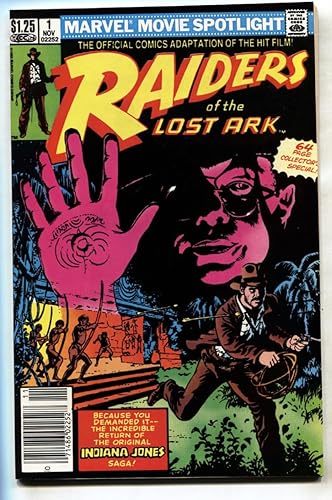 Marvel Movie Spotlight Raiders of the Lost Ark #1--1981--Marvel--comic book--NEWSSTAND