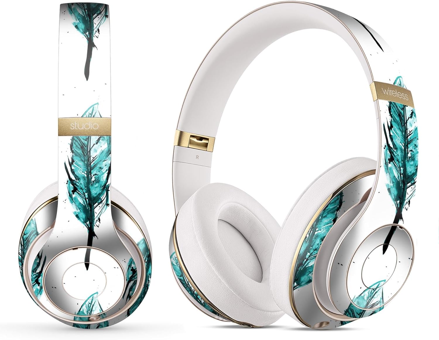 DesignSkinz - Compatible with Beats Studio 2/3 Wireless - Skin Decal Protective Scratch Resistant Vinyl Wrap - Sparkly Space