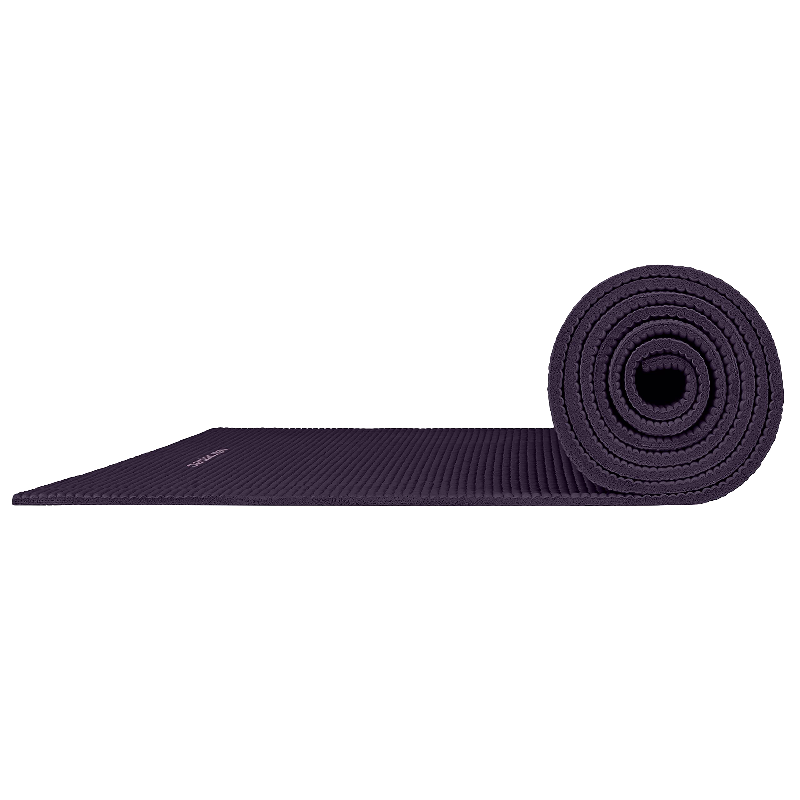 Retrospec Pismo Yoga Mat w/Nylon Strap for Men & Women - Non Slip Exercise Mat for Yoga, Pilates, Stretching, Floor & Fitness Workouts, .5mm Thick, Easy to Clean