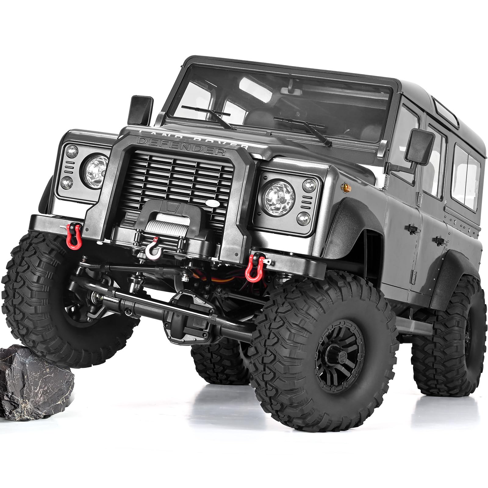 Amazon.co.jp: DOUBLE E 1/8 ランドローバー ディフェンダー D110 RC