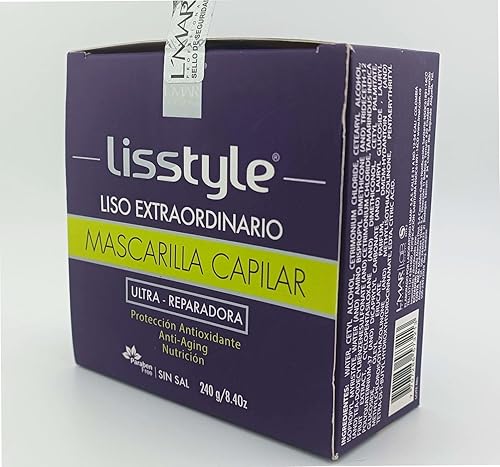 L'mar Progresive Mascarilla Alisadora Posttratamiento con Carbocysteine | Mascara Post Alisado Permanente | 8.4oz-8.1 fl oz