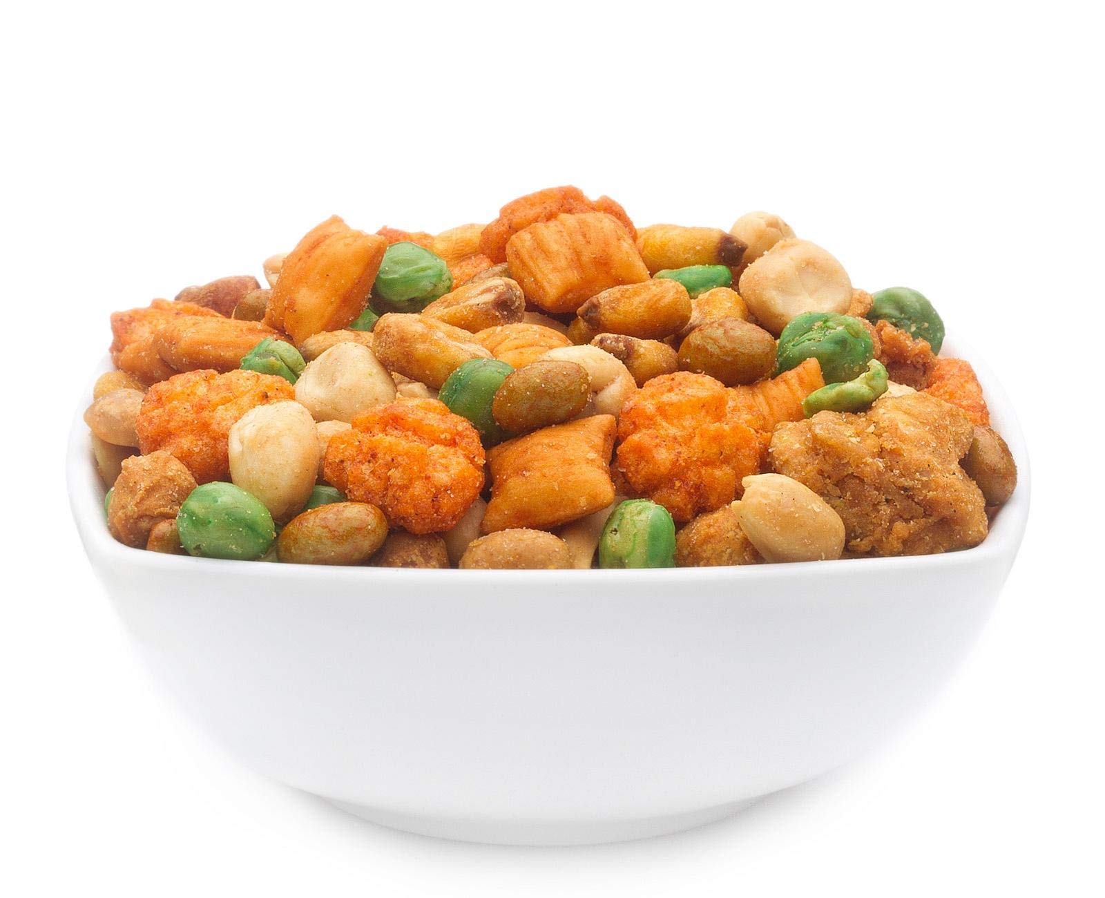1 x 3kg Studentenfutter Kalifornien Nusskernmischung geröstet Erdnüsse Cashew Saubohne Kichererbse