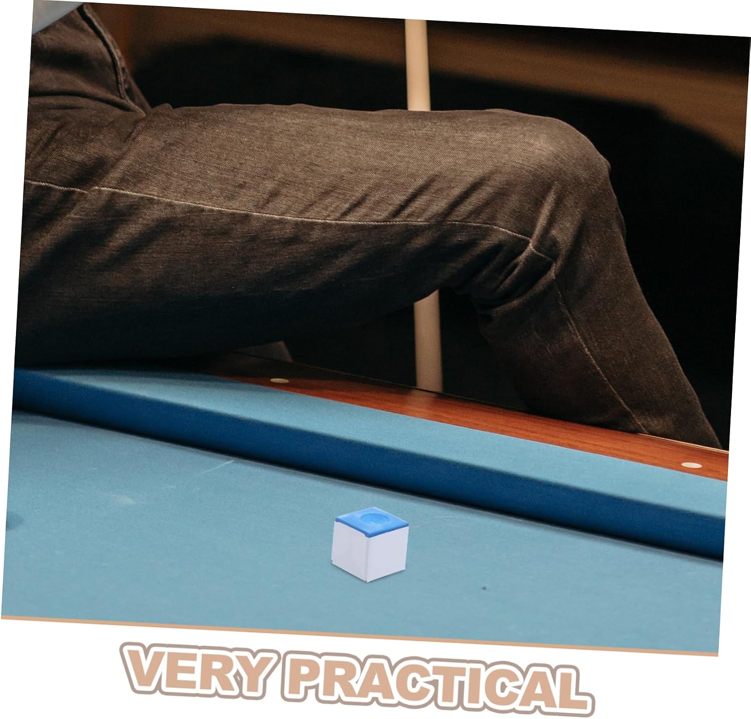 VICASKY 12pcs Billiard Cue Chalk Cubes Professional Grade Pool Chalk for Enhanced Shot Control Antislip Design Compatible American and English Tables