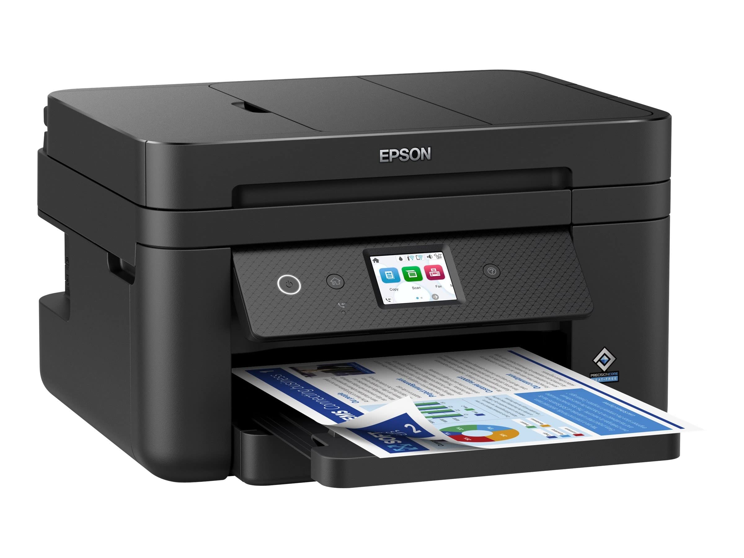 Epson Workforce WF-2960DWF 4-in-1 Tinten-Multifunktionsgerät (Druck & Avery Zweckform 2563 Drucker-/Kopierpapier (500 Blatt, 90 g/m², DIN A4 Papier, hochweiß, für alle Drucker) 1 Pack