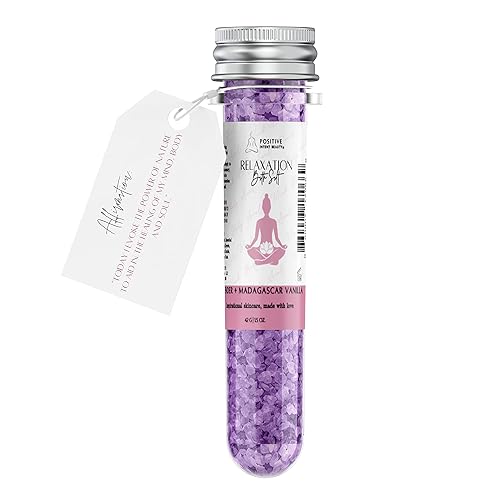 Miniatura 7 de Positive Intent Beauty Set de regalo de cuidado personal, regalos únicos, loción de alma, exfoliante espiritual, jabón de miel, sal de relajación