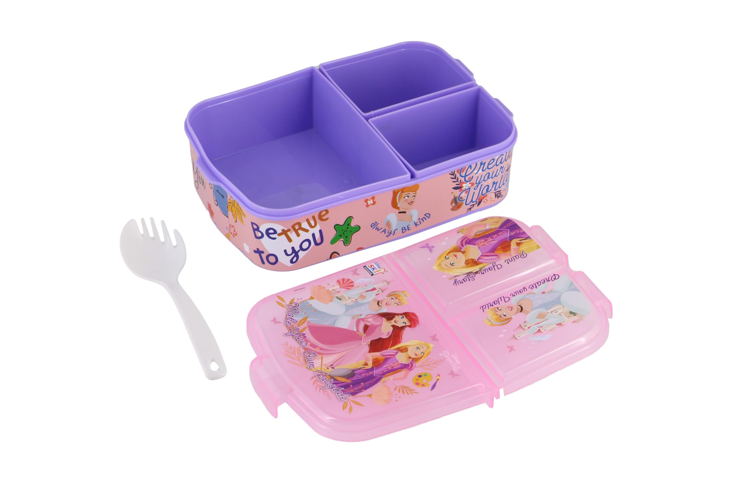 Buy SKi Homeware Plastic SKI Trio 3 Compartment Bento Lunch/Snack