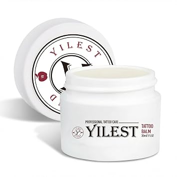 Tattoo Balm for Moisturizing & Color Rejuvenation - Professional Tattoo Aftercare Cream, Soothes Skin, Vegan, Cruelty-Free, for New & Old Tattoos, 30ml