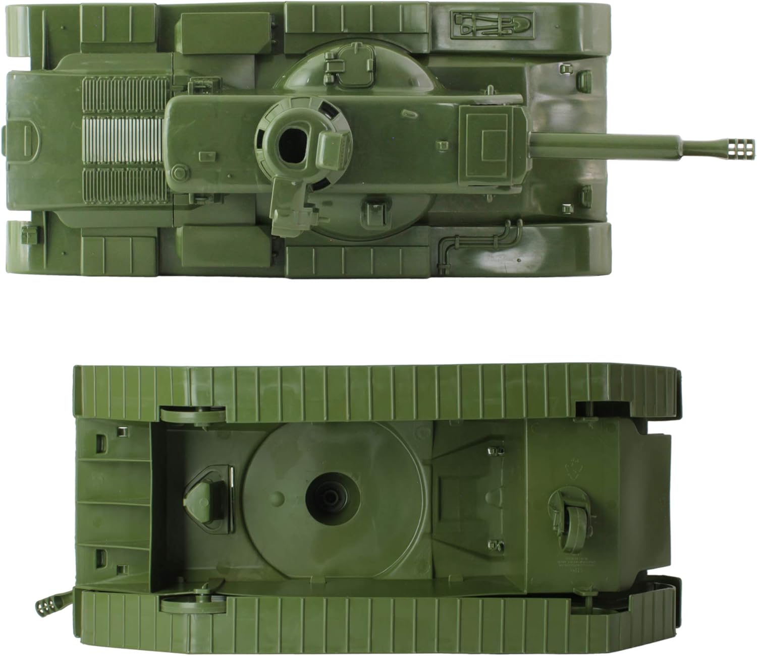 Tim Mee Dominator Big Tank for Action Figures - 22in Olive Green - Made in USA