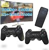 Retro Game Console, Built in 30000 Games, 9 Emulators, Plug & Play Video Game Console 4K HDMI Output for TV with Dual 2.4G Controllers for Kids Boys & Girls 64G
