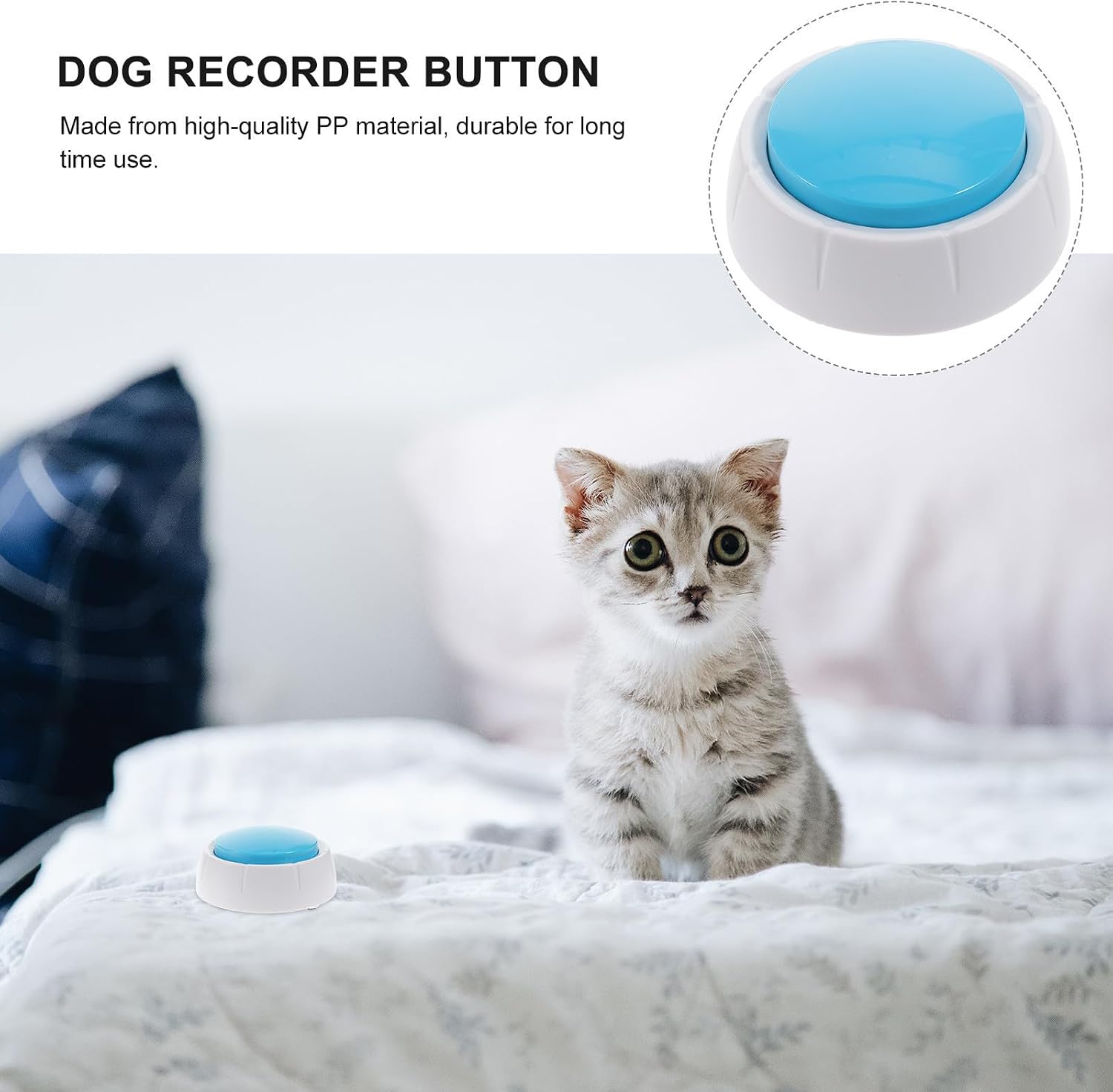 PET Training Button Recordable Talking Button for Dog Communication image 5