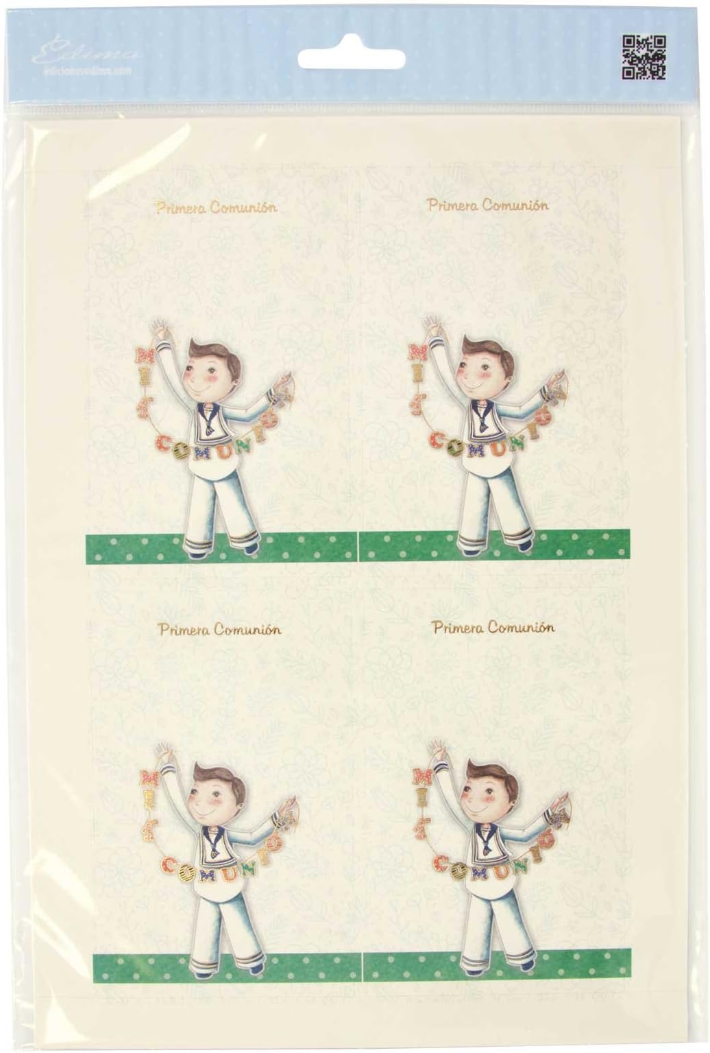 EdimaBag with 20 Reminders My First Communion DIY (400727-b)