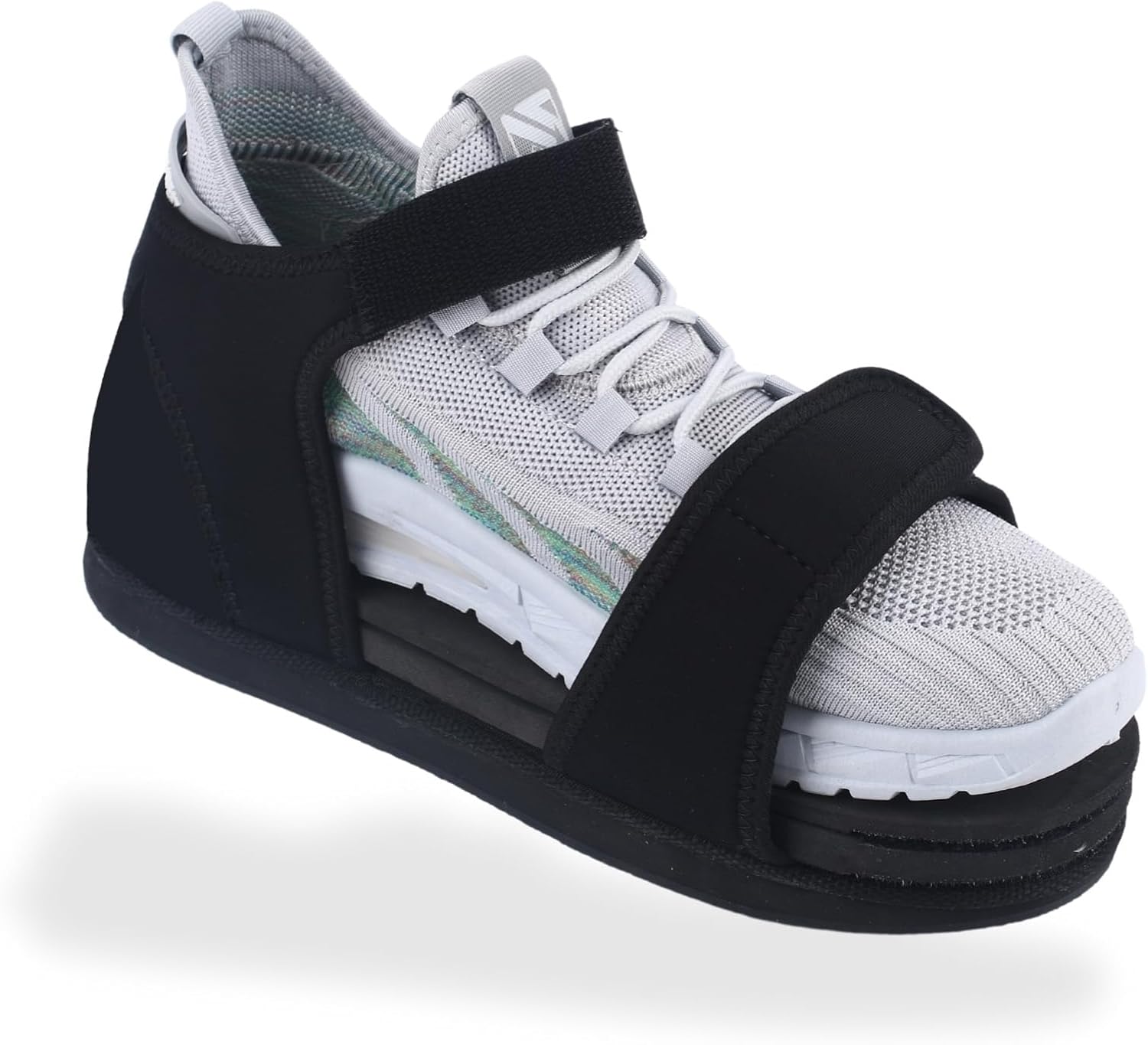 Shoe Balancer for Use with Walking Boot and Uneven Legs, Shoe Leveler for Leg Length Discrepancy, Flat Shoes Lift for Left or Right Foot