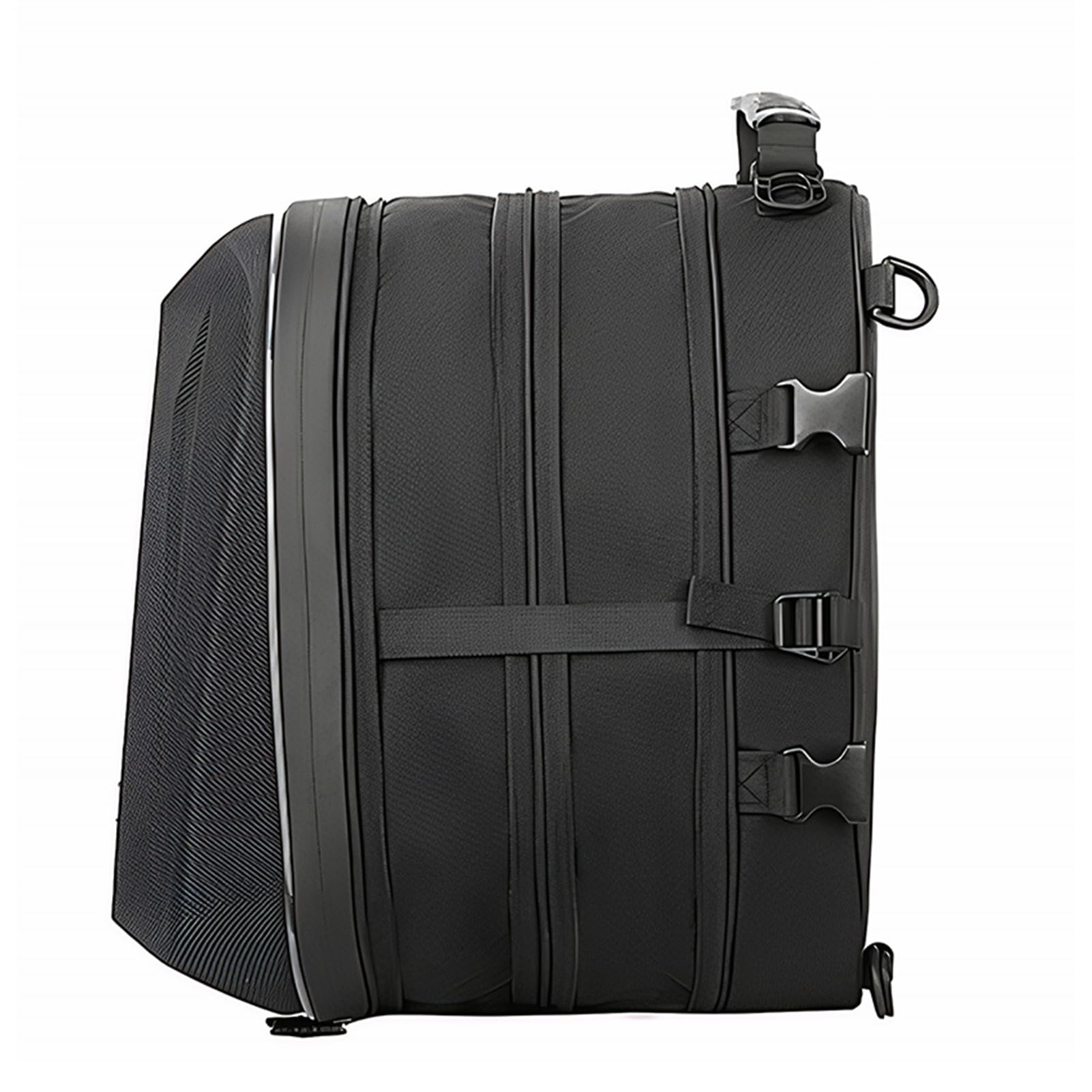 Générique Back Extensible Back 0 l-28 l Casco 18 x 12 pollici con Cover Impermeabile di Stoccaggio di Equitazione Custodia Rigida con Design Aereo Accessorio Moto Torre