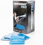 Webber - TPE Resistance Bands Set – Hypoallergenic - Latex Free For Exercise, Fitness, Workout, Legs, Yoga, Pilates, Strength and Resistance Training, Physical Therapy and Mobility Training, Non Slip, Anti Roll & Anti Tear Design, Very Durable and Re