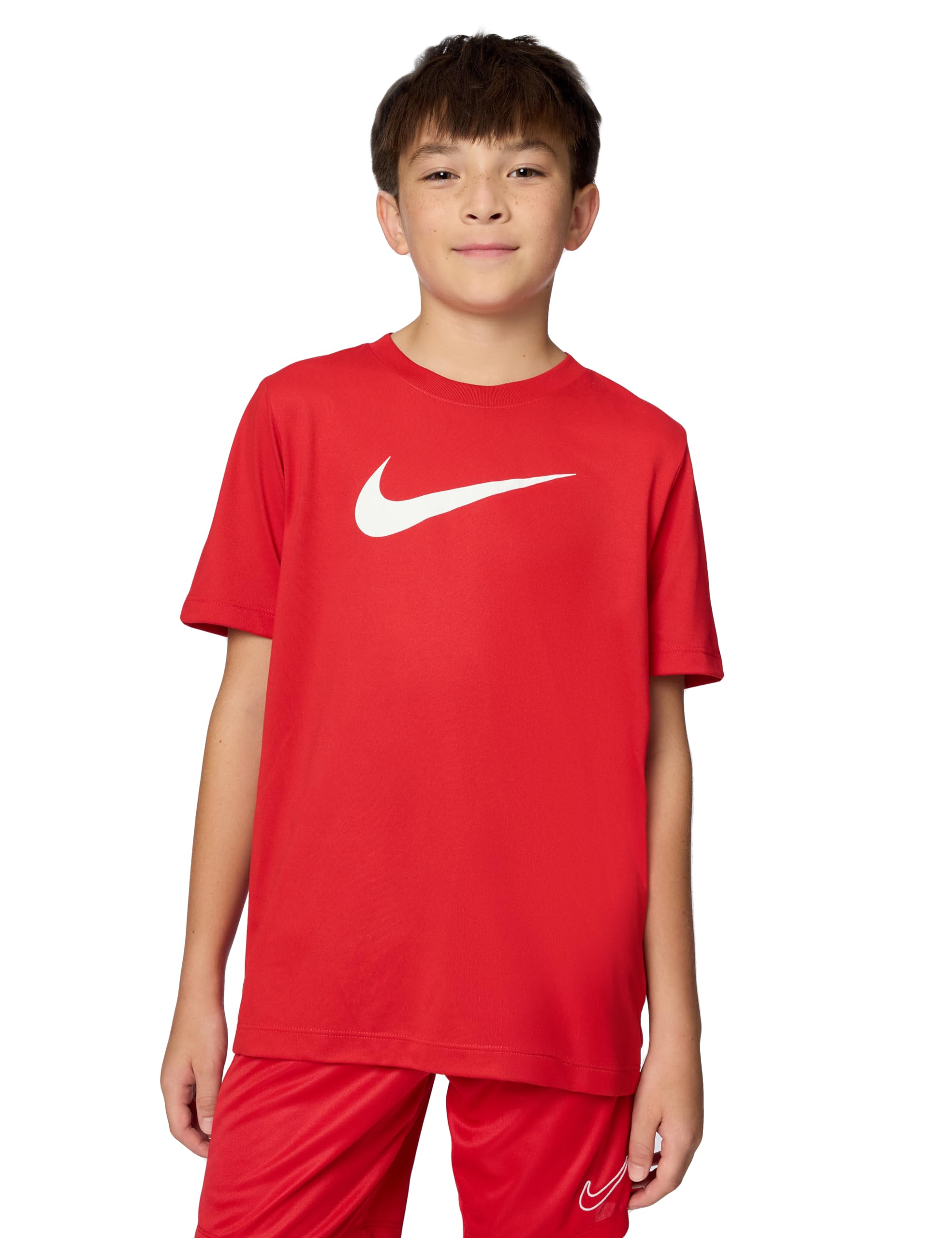 Unisex Big Kids' Legend Dri-FIT T-Shirt (Large Swoosh Logo) - Boys and Girls