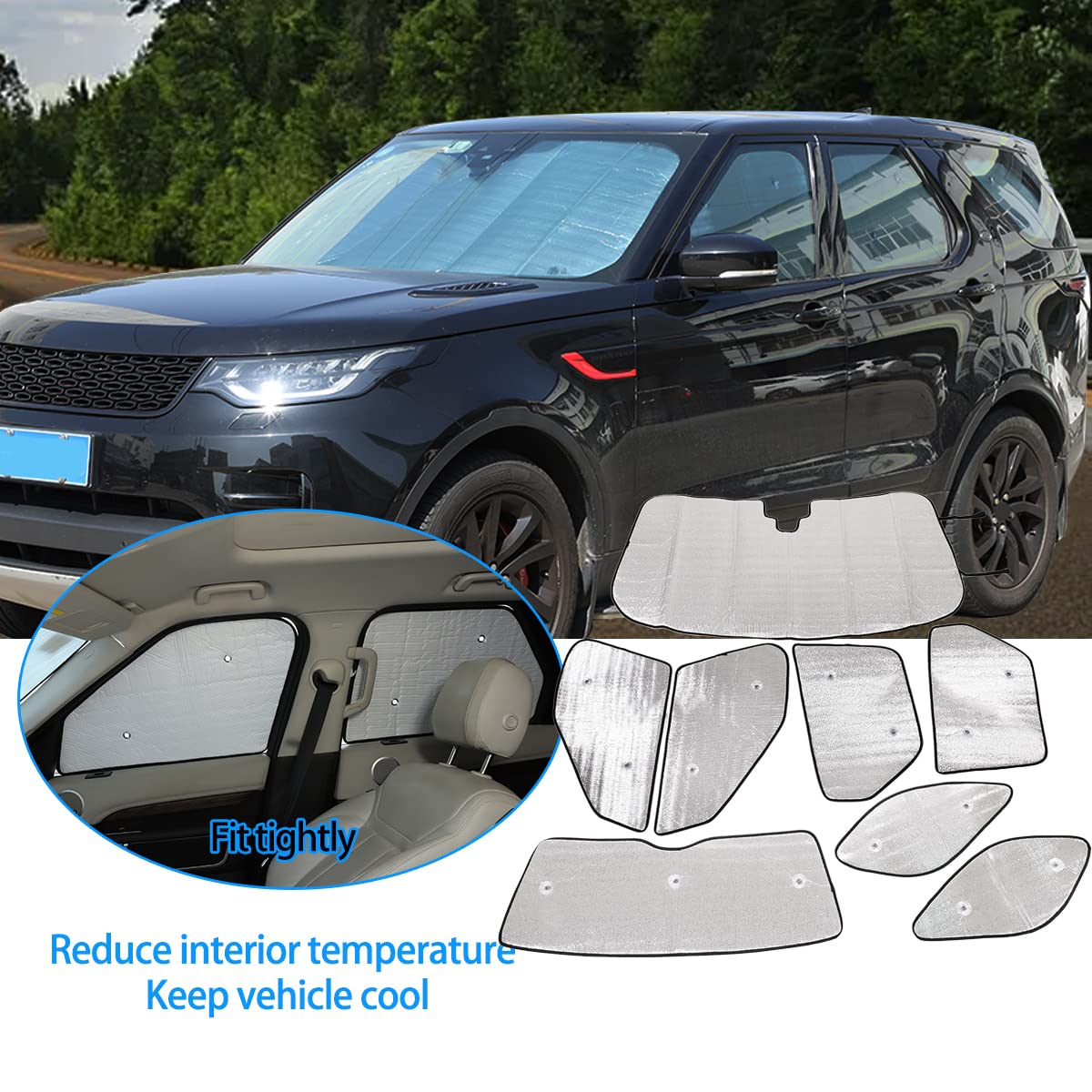 GW限定値下】LANDROVER DISCOVERY5 純正サンシェード