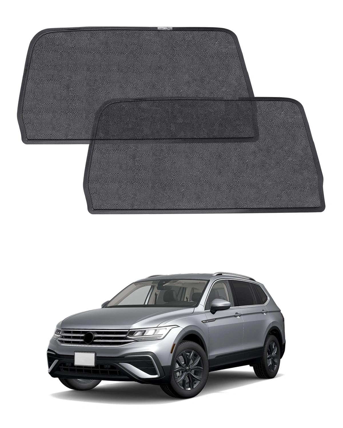 Auto-Sonnenschutz für VW Tiguan (2016–2024) Sonnenblenden hintere Seitenfenster UV-Schutz Wärmeisolierung 2er Set