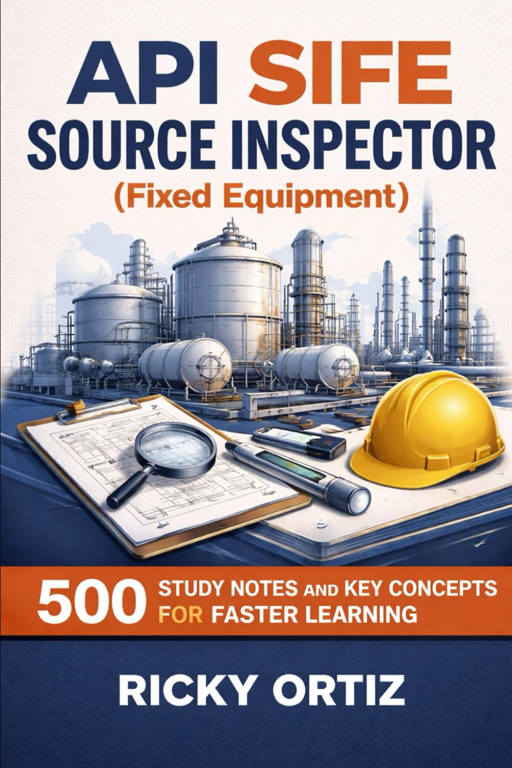 API SIFE Source Inspector (Fixed Equipment): 500 Study Notes and Key Concepts for Faster Learning