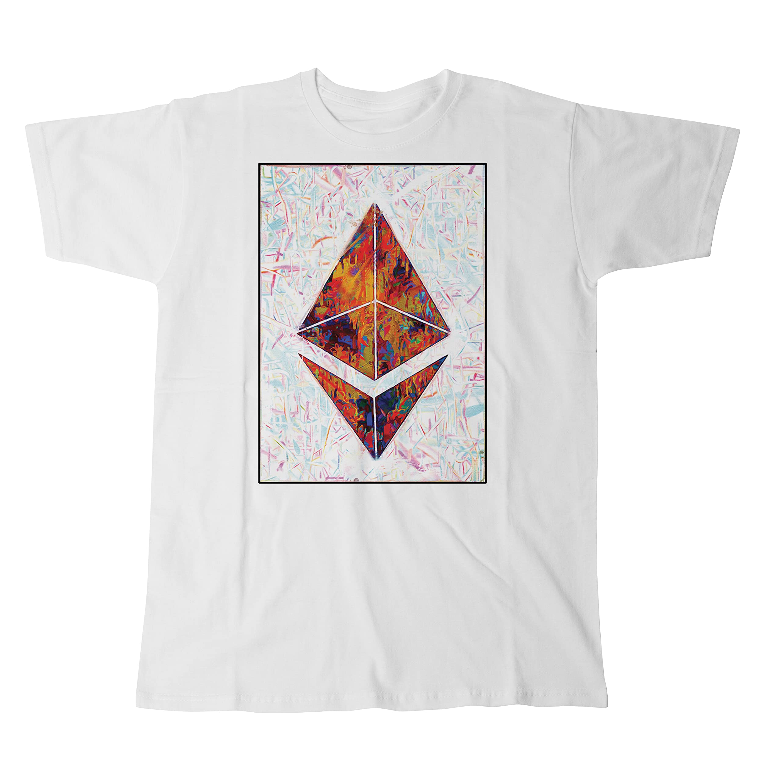Yohji's TeesEthereum Stylised Logo Crypto T-Shirt S-XXXL