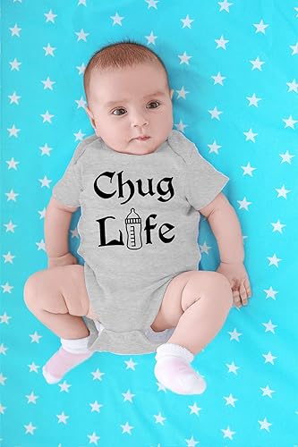 Miniatura 4 de CBTwear Chug Life - Ropa de bebé - Divertidos trajes para recién nacidos para bebés