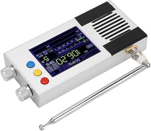 Miniatura 5 de EVTSCAN Full Band Radio Receiver, Portable Digital Rechargeable FM AM Shortwave Receiver,Wide Spectrum Reception, with LCD Display