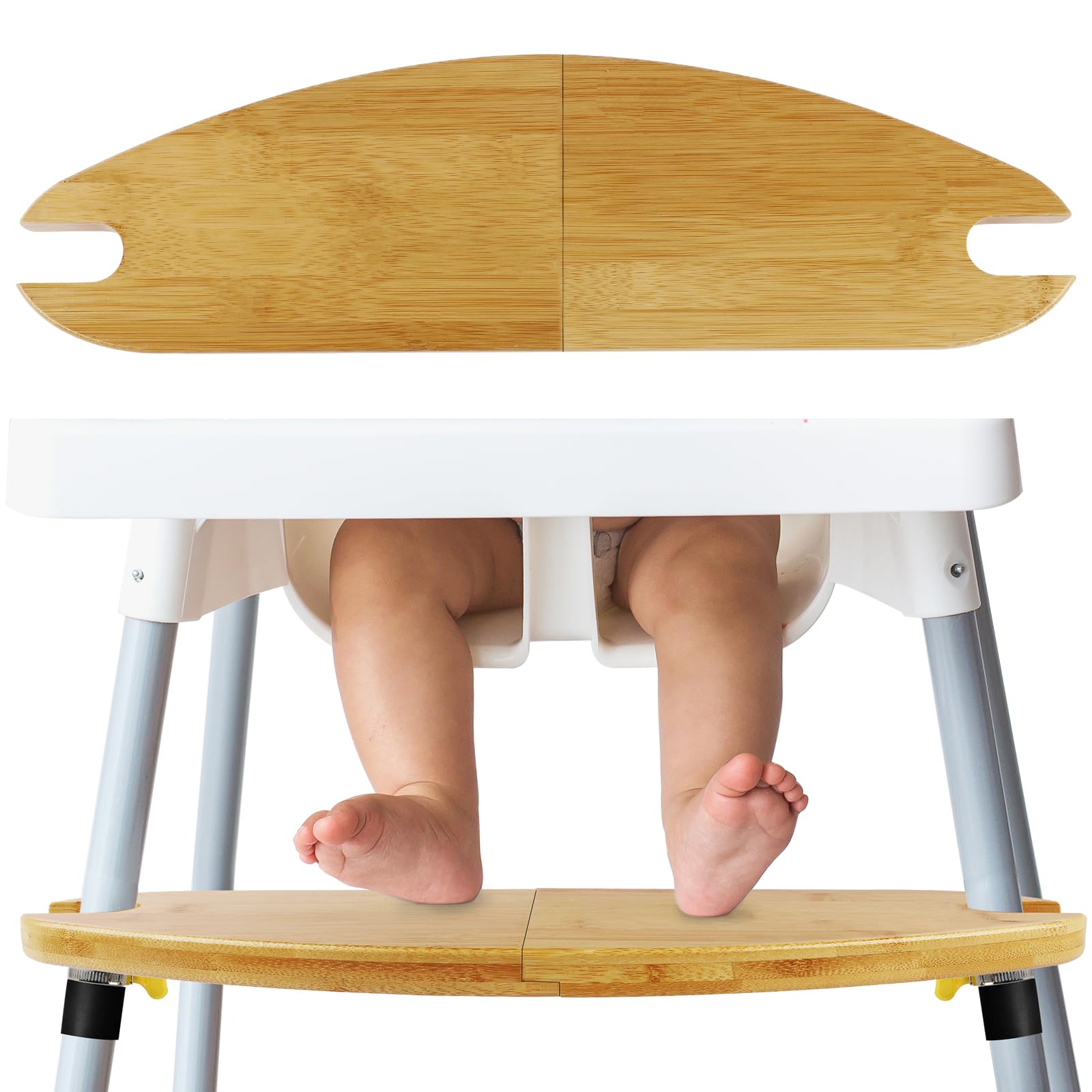 Baby Bamboo High Chair Accessories Compatible With Antilop Ikea